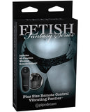 Fetish Fantasy Limited Edition Remote Control Vibrating Panties - Plus Size