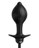 Anal Fantasy Elite Collection Auto Throb Inflatable Vibrating Plug - Black