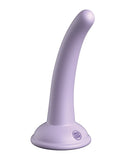 Dillio Platinum 5 Inch Curious Five Silicone Dildo - Purple