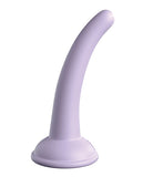 Dillio Platinum 5 Inch Curious Five Silicone Dildo - Purple