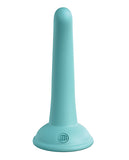 Dillio Platinum 5 Inch Curious Five Silicone Dildo - Teal