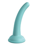 Dillio Platinum 5 Inch Curious Five Silicone Dildo - Teal