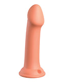 Dillio Platinum 6 Inch Big Hero Silicone Dildo - Peach