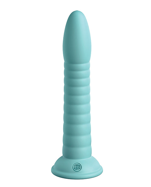 Dillio Platinum 7 Inch Wild Thing Silicone Dildo - Teal