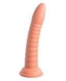 Dillio Platinum 7 Inch Wild Thing Silicone Dildo - Peach