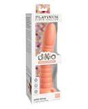 Dillio Platinum 7 Inch Wild Thing Silicone Dildo - Peach