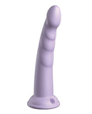 Dillio Platinum 7 Inch Slim Seven Silicone Dildo - Purple