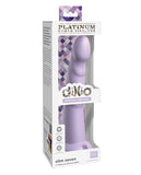 Dillio Platinum 7 Inch Slim Seven Silicone Dildo - Purple