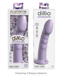 Dillio Platinum 8 Inch Super Eight Silicone Dildo - Purple