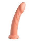 Dillio Platinum 8 Inch Super Eight Silicone Dildo - Peach