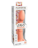 Dillio Platinum 8 Inch Super Eight Silicone Dildo - Peach