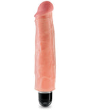 King Cock  7 Inch Vibrating Stiffy - Flesh