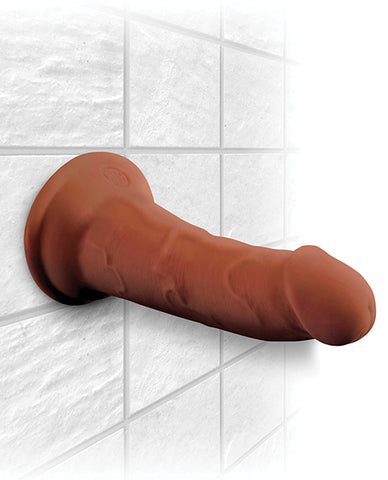 King Cock Plus 6 Inch Triple Density Cock - Brown