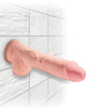 King Cock Plus 10 Inch Triple Density Fat Cock W-balls