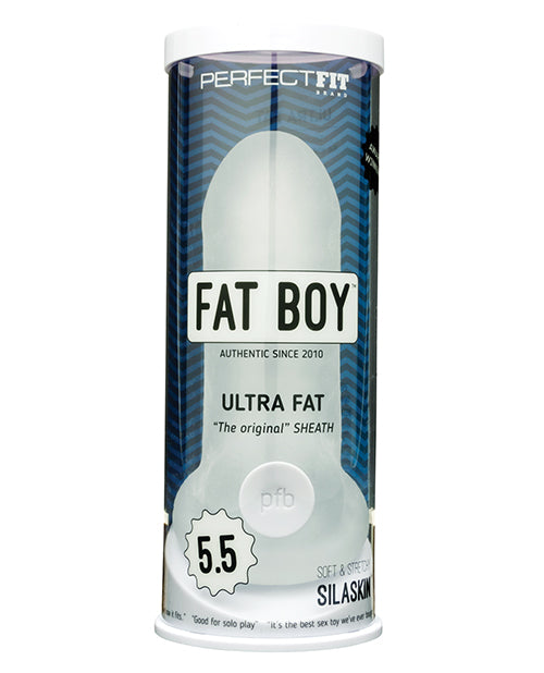 Perfect Fit Fat Boy Original Ultra Fat 5.5 Inch - Clear