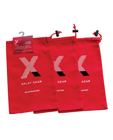 Xplay Gear Ultra Soft Gear Bag 8 Inch X 13 Inch - Cotton Pack Of 3