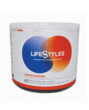 Lifestyles Large Condom - Bowl Of 40