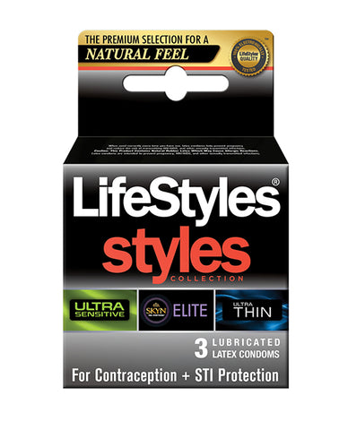 Lifestyles Styles 3-in-1 Collection - Pack Of 3