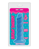 Rock Candy Suga Daddy 9.5 Inch Silicone Dildo - Blue