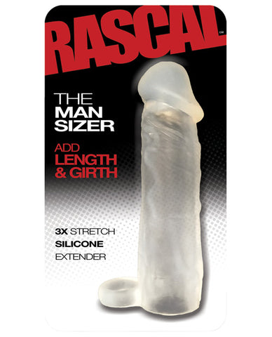 Boneyard The Man Sizer 3x Stretch Silicone Extender - Clear