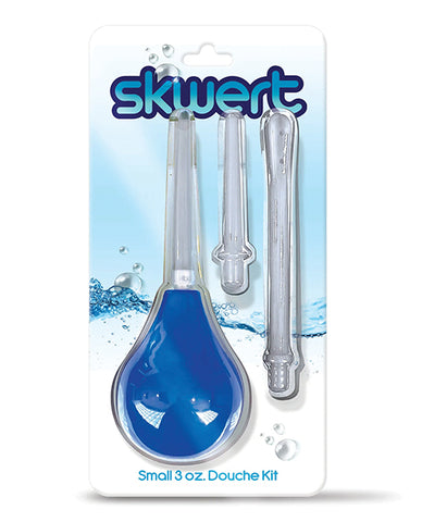 Skwert Enema Bulb W/3 Wands - 3 Oz