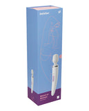 Satisfyer Wand-er Woman - White-chrome