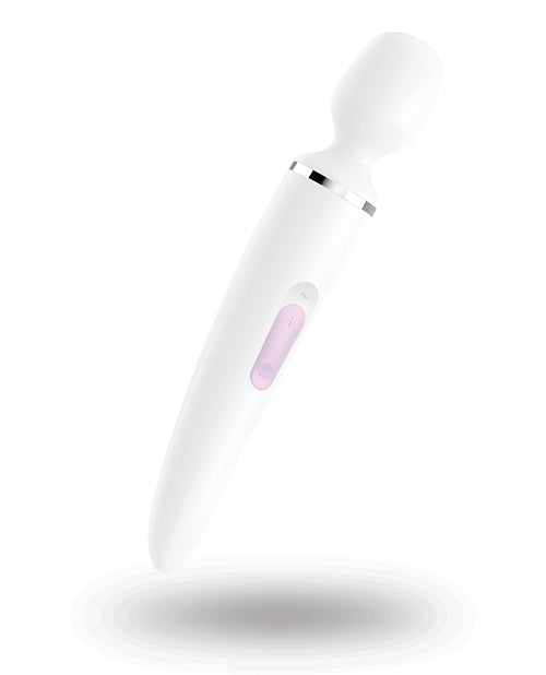 Satisfyer Wand-er Woman - White-chrome