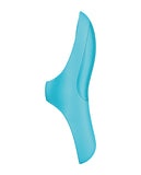 Satisfyer Teaser Finger Vibrator - Light Blue