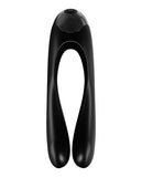 Satisfyer Candy Cane Finger Vibrator - Black