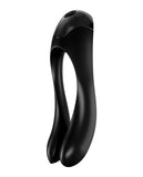 Satisfyer Candy Cane Finger Vibrator - Black