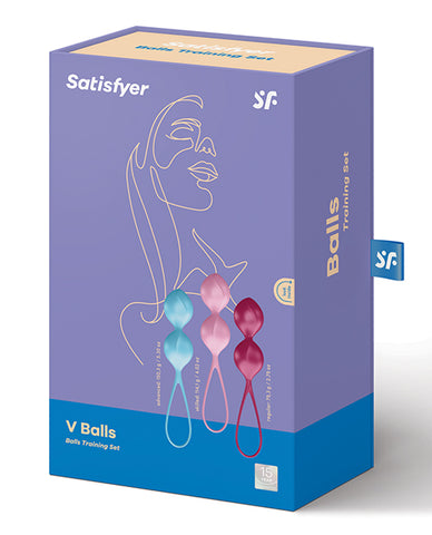 Satisfyer V Balls 3 Piece Training Set