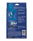 Silicone Pulsing Pleaser W-remote - Blue