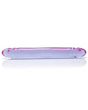 12 Inch Reflective Gel Smooth Double Dong - Lavender