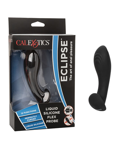 Eclipse Liquid Silicone Flex Probe - Black