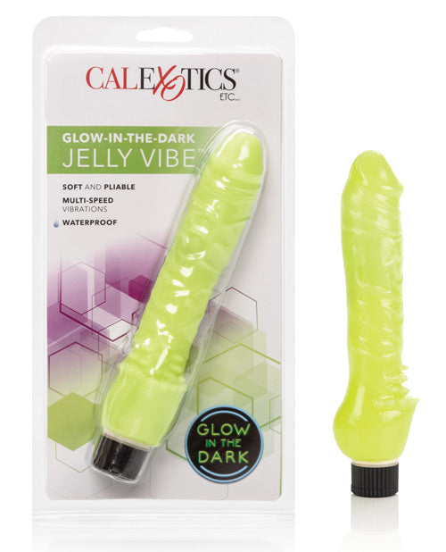 Glow-in-the-dark 7 Inch Jelly Penis Vibe