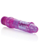 Crystalessence 6.5 Inch Gyrating Penis - Purple