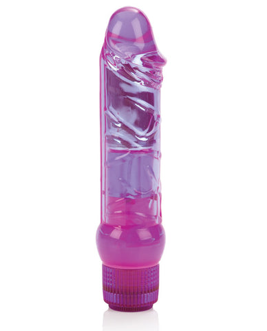 Crystalessence 6.5 Inch Gyrating Penis - Purple