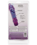 Crystalessence 6.5 Inch Gyrating Penis - Purple