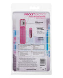 Pocket Exotics Turbo 8 Accelerator Single Bullet - Pink