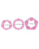 Silicone Island Rings - Pink