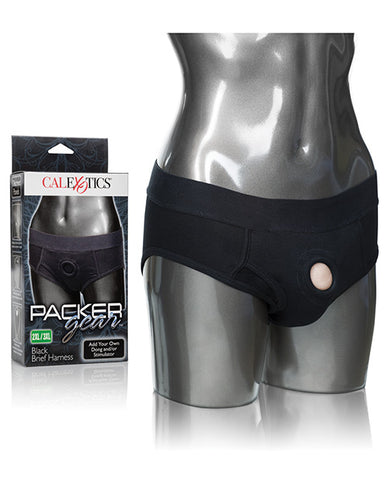 Packer Gear Brief Harness 2xl-3xl - Black