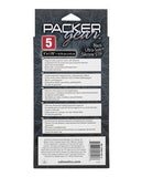 Packer Gear 5" Ultra Soft Silicone Stp - Black