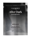 After Dark Essentials Water Based Personal Lubricant Sachet - .08 Oz