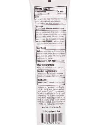 Tush Eze Desensitizing Gel - 1.5 Oz