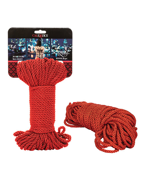 Scandal Bdsm Rope - 30m Red