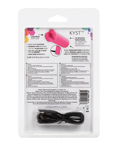 Kyst Lips Petite Massager - Pink