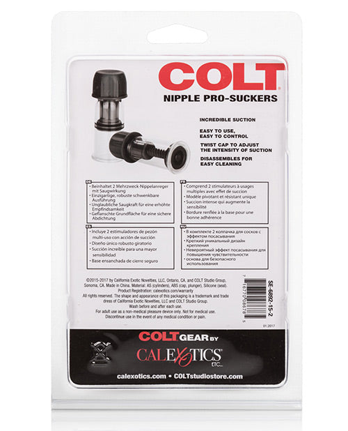 Colt Nipple Pro Suckers - Black