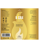 Sizzle Lips Warming Gel - 4.2 Oz Pina Colada