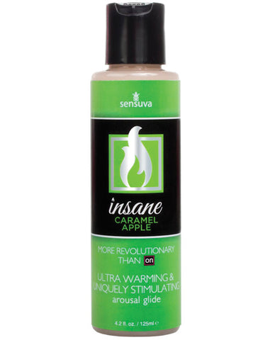 Sensuva Insane Ultra Warming & Stimulating Arousal Glide - 4.2 Oz Caramel Apple