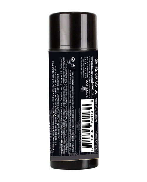 Sensuva Ultra Thick Hybrid Personal Moisturizer - 3.38 Oz Blueberry Muffin